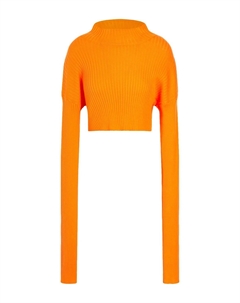 Водолазка, оранжевый 8 by yoox