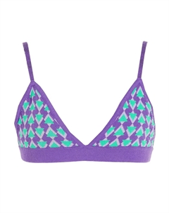 Топ, фиолетовый 8 by yoox