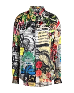 Рубашка, бежевый Dsquared2