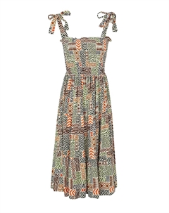 Платье, зеленый 8 by yoox