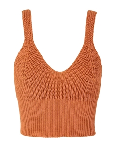 Топ, оранжевый 8 by yoox