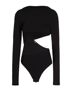 Боди, черный 8 by yoox