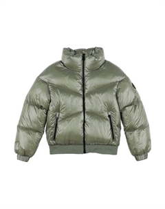 Пуховик, зеленый Woolrich