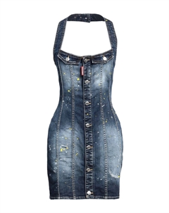 Платье, синий Dsquared2