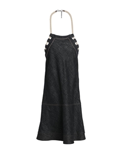 Платье, синий Brunello cucinelli