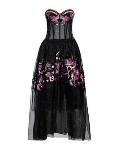 Платье, черный Ermanno scervino