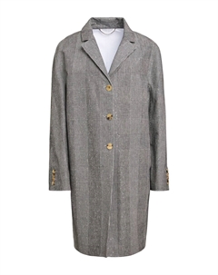 Тренч, черный Ermanno scervino