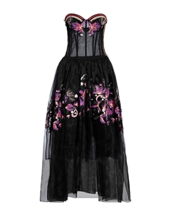 Платье, черный Ermanno scervino