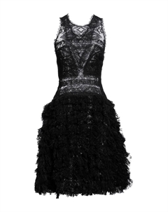 Платье, черный Ermanno scervino