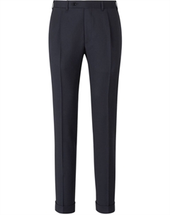 Шерстяные брюки, синий Canali