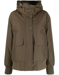 Пуховик Arctic, зеленый Woolrich