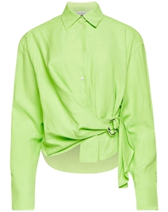 Драпированная скрученная рубашка, зеленый Jw anderson