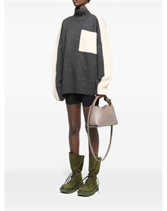 Двухцветный свитер, серый Jw anderson
