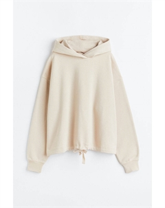 Свободное худи с кулиской, серый H&m