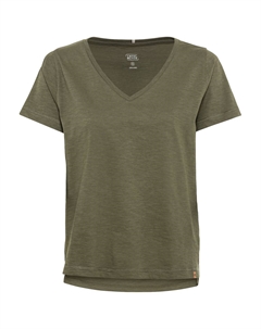 Футболка aus Organic Cotton, оливковый Camel active