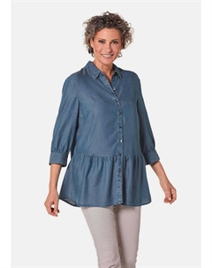 Туника bluse, цвет taubenblau Goldner