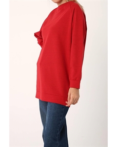 Красная базовая спортивная туника с рукавами реглан All day