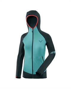 Флисовая жилетка Women's Transalper Light Polartec Hoody, цвет Blueberry/Marine Blue Dynafit