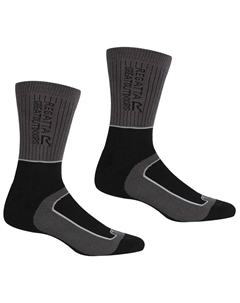 Носки Samaris 2 long, черный/серый Regatta