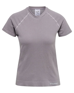 Функциональная рубашка T-Shirt S/S Raglanärmel Hmlmt Yoga Damen, цвет MINIMAL GRAY Hummel