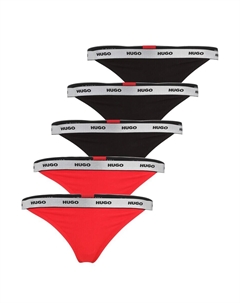 Стринги Thong, цвет bright red/black Hugo