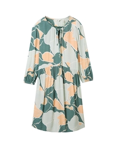 Мини платье Dress, цвет emerald/mint Tom tailor