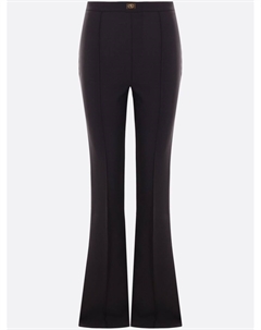Расклешенные брюки, черный Elisabetta franchi