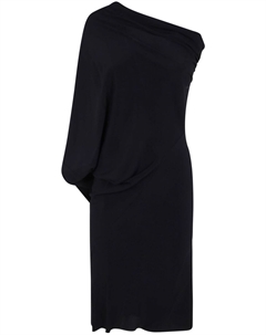 Мини-платье с одним рукавом от, черный Rick owens