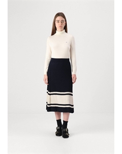 Юбка А-силуэта CONTRAST SKIRT, темно-синий Gant