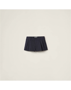 Шорты чинос, синий Miu miu