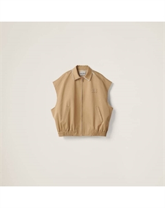 Куртка-Чинос, бежевый Miu miu