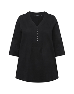 Туника, черный Ulla popken