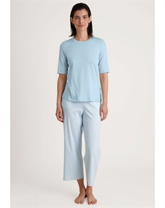 Базовая футболка AMALFI JOURNEY KURZARM, светло-голубой Calida