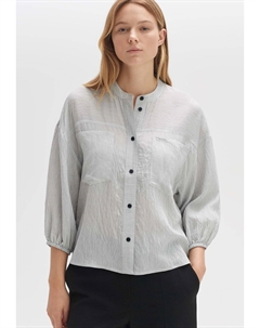 Блузка на пуговицах FINTRA, белый Opus