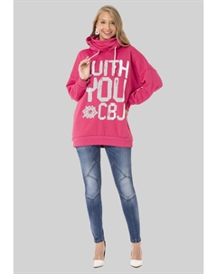 Толстовка с капюшоном, розовый Cipo&baxx