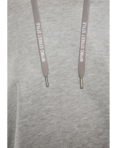 Толстовка с капюшоном, цвет Mottled Light Grey Mymo