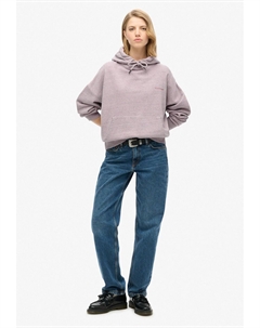 Толстовка с капюшоном, розовый Superdry