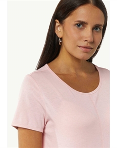 Базовая футболка MIT NAHT-DETAIL, розовый Comma casual identity