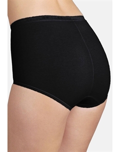 Брюки 4 PACK BASIC + MAXI SLIP, черный Sloggi