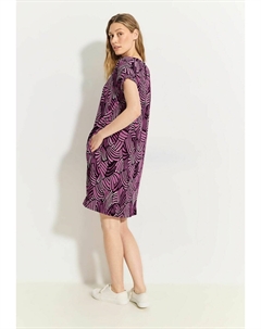 Дневное платье SOMMER MIT PRINT, цвет Mottled Dark Red Cecil