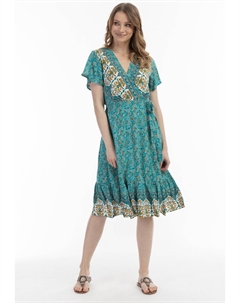 Дневное платье SOMMER, бирюзовый Usha