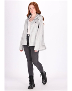 Толстовка на молнии, цвет Mottled Grey Dreimaster