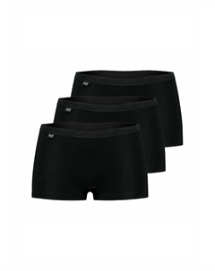 Брюки BASIC BREITE SEITENPARTIE 3ER PACK, черный Sloggi