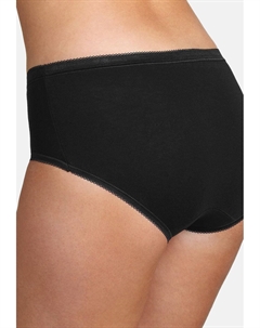 Брюки 6 PACK BASIC + MIDI SLIP, черный Sloggi