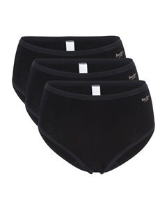 Трусы MIDI-SLIP 3ER-PACK BAMBUS, черный Speidel