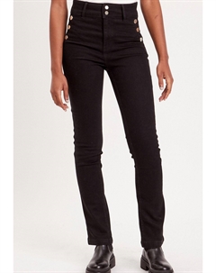 Джинсы облегающего кроя MIT STEGEN, темно-синий деним Cache cache