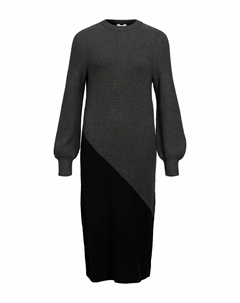 Платье-джемпер OBJDITTE RE NOOS, цвет Mottled Dark Grey Object