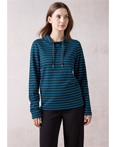 Топ с длинными рукавами, цвет Mottled Dark Blue Cecil