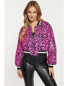 Куртка-бомбер, розовый Faina