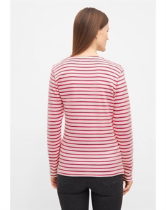 Топ с длинными рукавами INTERSTRIPED, розовый Derbe